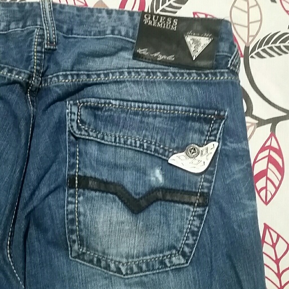 mens guess falcon bootcut jeans